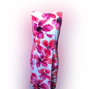 Flower Knee Length Dress